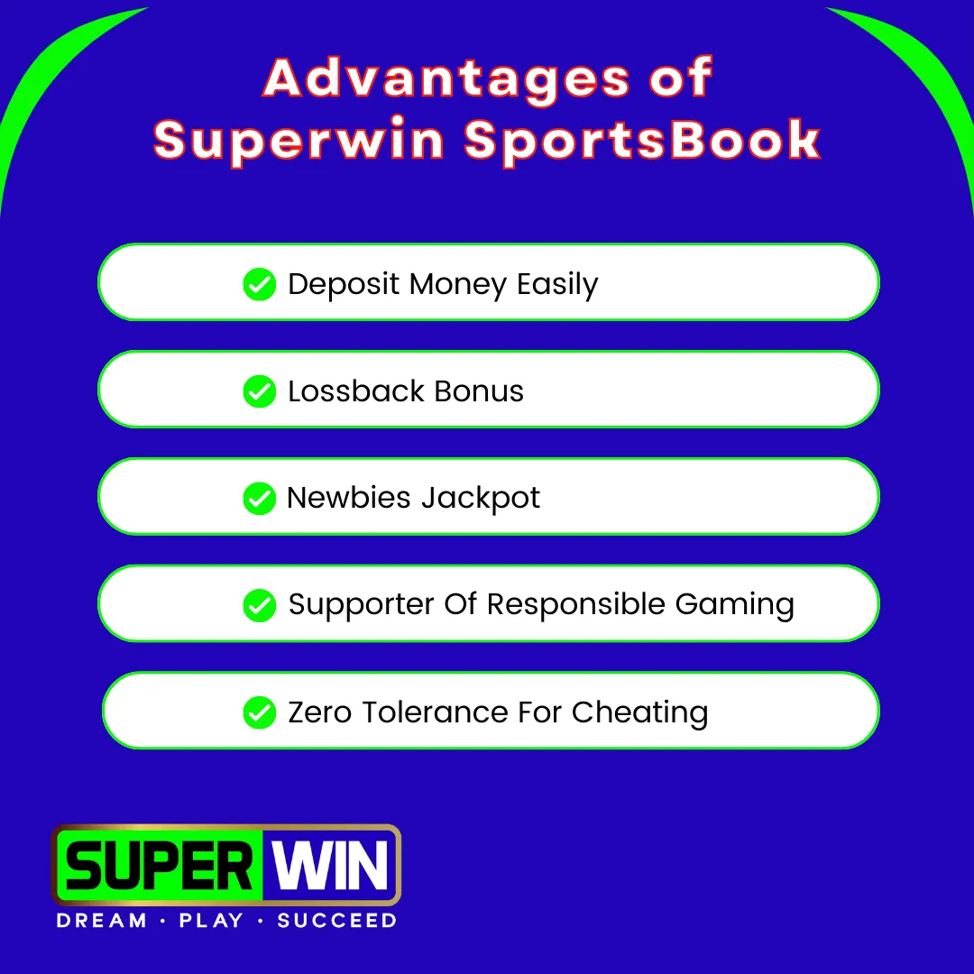 advantages of superwin sportsbook