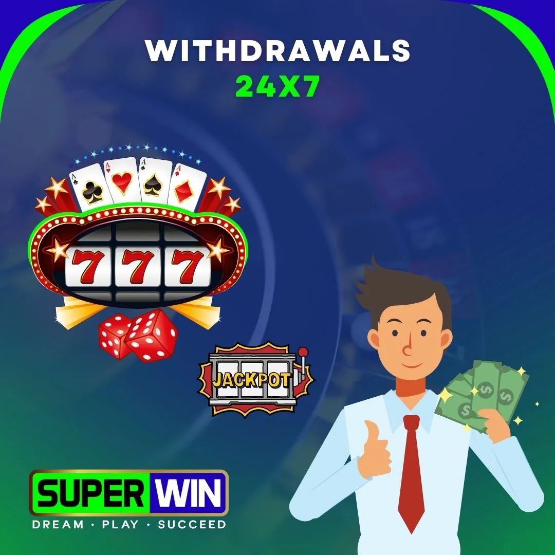 withdrawals superwin